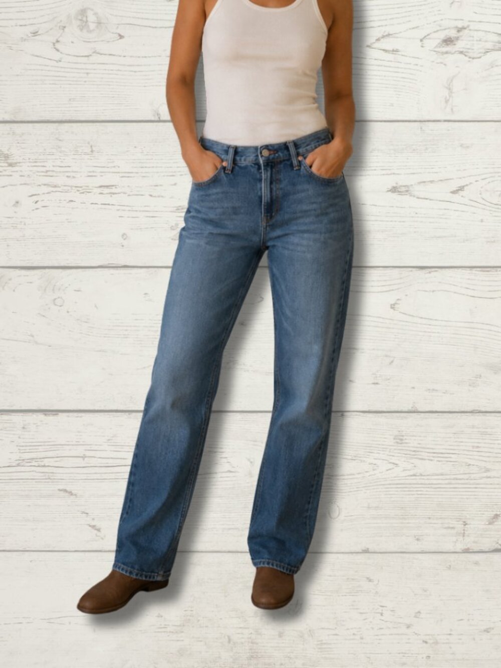 Scotch & Soda Amsterdam Jeans – Size 10 – Light Blue Stretch Denim